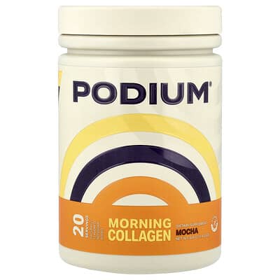 Podium Nutrition, Morning Collagen, Mocha, 11.43 oz (324 g)