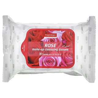 Purederm, 卸妝濕巾，玫瑰，30 張