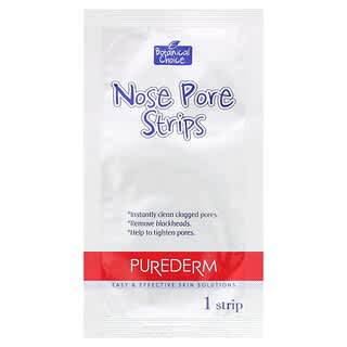 Purederm, Nose Pore Strips, Aloe, 6 Strips