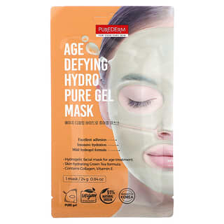 Purederm, Máscara de Beleza em Gel Hydro Pure, 1 folha de máscara, 24 g (0,84 oz)