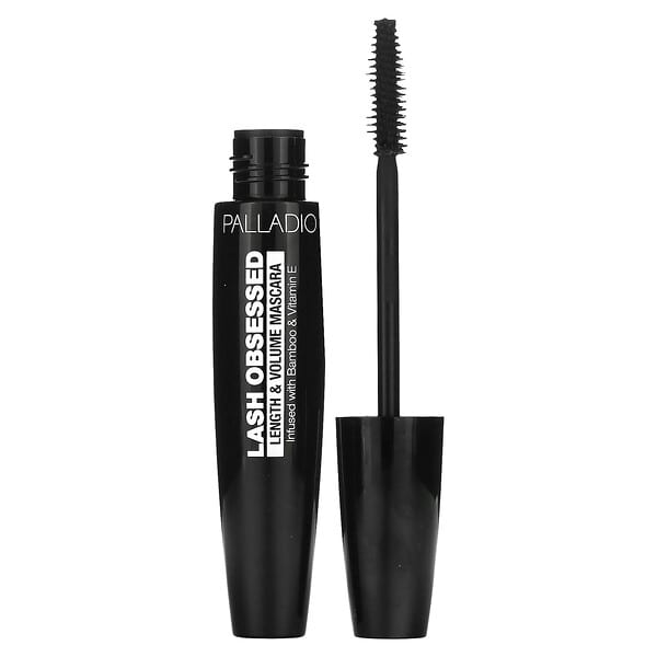 Palladio, Lash Obsessed, Length & Volume Mascara, Black, 0.41 fl oz (12 ml)