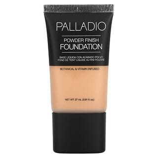 Palladio, Powder Finish Foundation, In The Buff PFS07, 0.91 fl oz (27 ml)