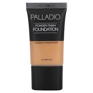 Palladio, Powder Finish Foundation, Golden Beige PFS08, 0.91 fl oz (27 ml)