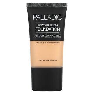 Palladio, Powder Finish Foundation, Sandy Beige PFS04, 0.91 fl oz (27 ml)