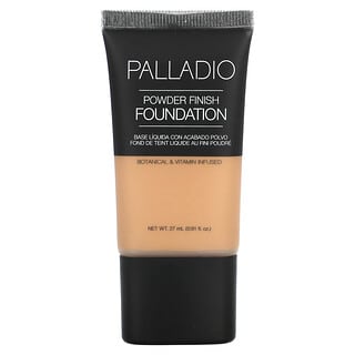 Palladio, Powder Finish Foundation, Karamell PFS06, 27 ml (0,91 fl. oz.)