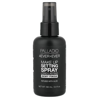 Palladio, 4Ever + Ever, Makeup Setting Spray, Long-Lasting Dewy Finish, 3.4 fl oz (100 ml)