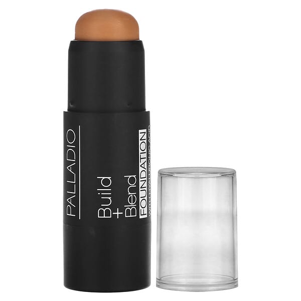 Palladio, Build + Blend Foundation Stick, Cinnamon BBFS09, 0.25 oz (7 g)