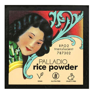 Palladio, рисовий порошок, прозорий RPO2, 17 г (0,60 унції)