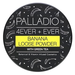 Palladio, 4Ever + Eva, 바나나 루스 파우더, 녹차 함유, 6g(0.21oz)