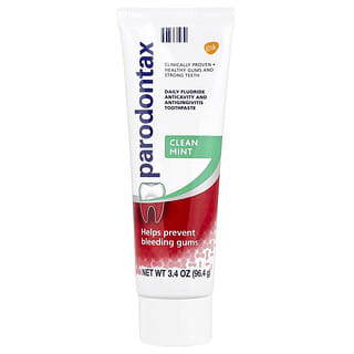 Parodontax, Daily Fluoride Anticavity And Antigingivitis Toothpaste, Clean Mint, 3.4 oz (96.4 g)