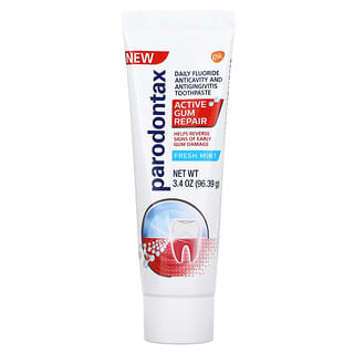 Parodontax, Active Gum Repair, Daily Fluoride Anticavity And Antigingivitis Toothpaste, Fresh Mint, 3.4 oz (96.39 g)