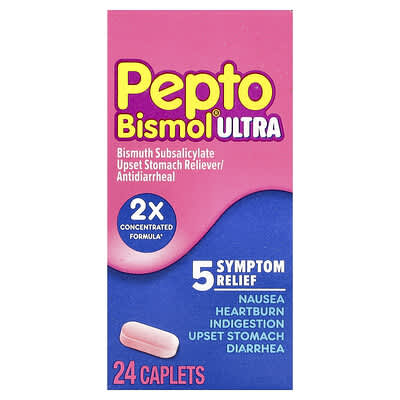 Pepto Bismol, Pepto Bismol® Ultra, 24 Caplets