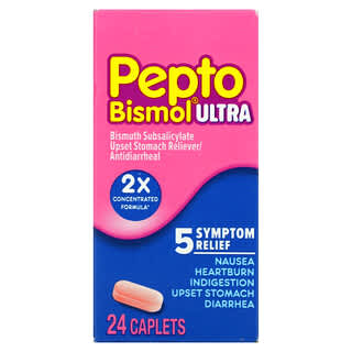 Pepto Bismol Ultra ، 24 كبسولة