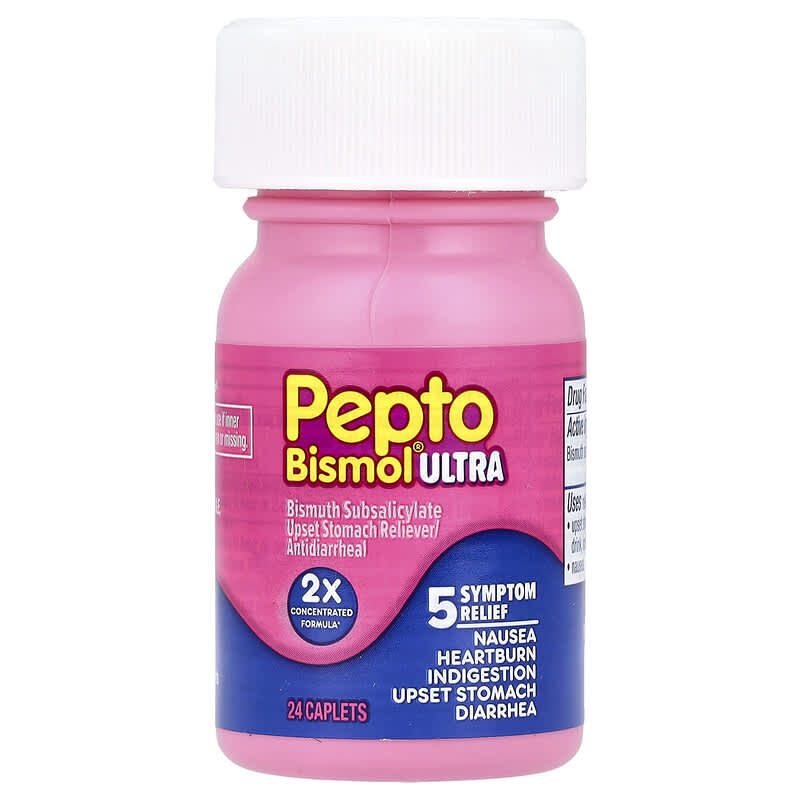 24 hour bug ペプトビスモル　アドバタイジング Pepto Bismol®（ペプト・ビスモル）ウルトラ、カプレット24粒