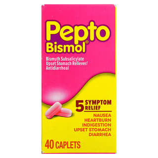 Pepto Bismol, Pepto Bismol،‏ 40 قرصًا مغلفًا
