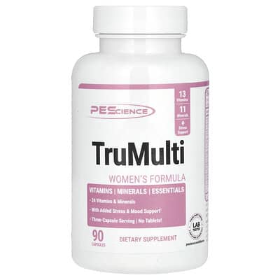 PEScience, TruMulti Women's Formula, 90 Capsules