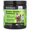 Pet Honesty, Cranberry, Saúde da Bexiga, Para Cães, Frango, 90 Cápsulas Mastigáveis, 270 g (9,5 oz)