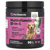 Pet Honesty, Multivitamine 10-în-1, pentru câini adulți, pui, 90 de mestecat moi, 9,5 oz (270 g)