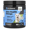 Pet Honesty, Saúde da Pele Ômega, Para Cães, Salmão, 90 Cápsulas Mastigáveis, 270 g (9,5 oz)