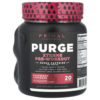 PrePrimal, Purge, Xtreme Pre-Workout, Raspberry Lemonade, 12.93 oz (362 g)