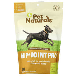 بيت ناتشورالز‏, Hip + Joint Pro، للكلاب، 60 قطعة مضغ، 11.2 أونصة (318 جم)