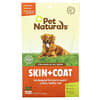 Pet Naturals, Skin + Coat, For Dogs, All Sizes, 30 Chews, 2.12 oz (60 g)