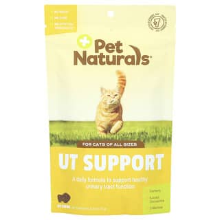 Pet Naturals, добавка для кошек, для поддержки здоровья мочевыводящих путей, 60 жевательных таблеток, 75 г (2,65 унции)