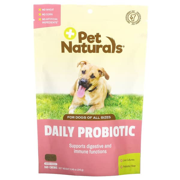 Pet Naturals‏, Daily Probiotic, For Dogs , 160 Chews