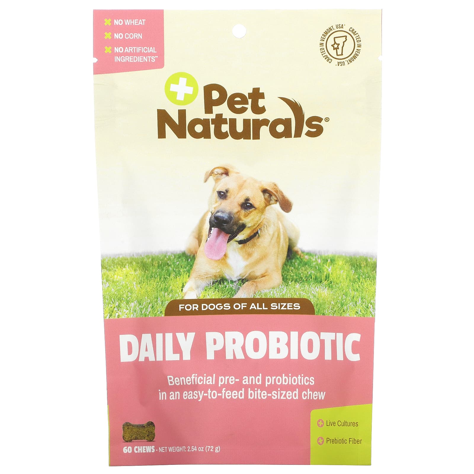 Pet Naturals, Daily Probiotic, For Dogs 