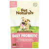 Pet Naturals, Probiotiques quotidiens, pour chiens de toutes tailles, 60 comprimés, 72 g (2,54 oz)
