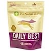 Daily Best For Dogs, Chicken Liver Flavor, 45 Chews, 5.56 oz (157.5 g)