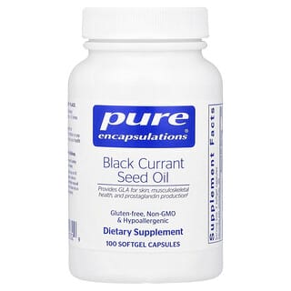 Pure Encapsulations, Black Currant Seed Oil, 100 Softgel Capsules
