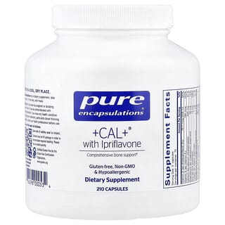 Pure Encapsulations, +Cal+® with Ipriflavone, 210 Capsules