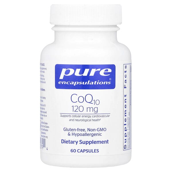 Pure Encapsulations, CoQ10, 120mg, 캡슐 60정