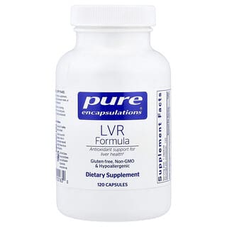 Pure Encapsulations, LVR Formula, 120 Capsules