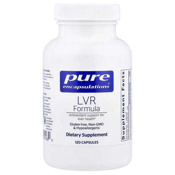 Pure Encapsulations, LVR Formula, 120 Capsules — product photo 1