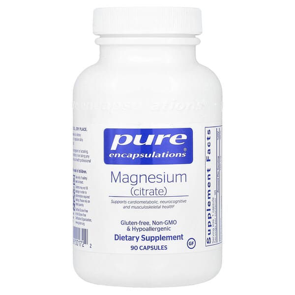 Magnesium (Citrate), 150 mg, 90 Capsules