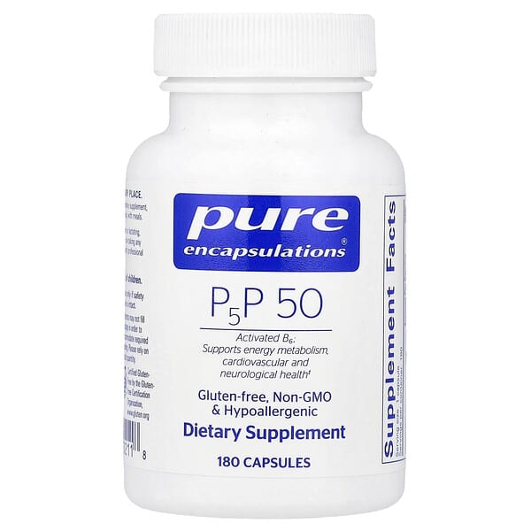 Pure Encapsulations, P5P 50, 180 Capsules (50 mg per Capsule) — product photo 1