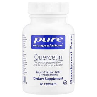 Pure Encapsulations (بيور إنكابسوليشنز)‏, كيرسيتين ، 60 كبسولة