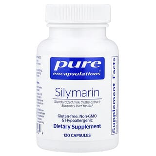 Pure Encapsulations, Silymarin, 120 Capsules (250 mg per Capsule)