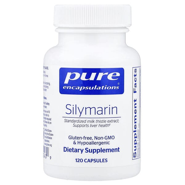 Pure Encapsulations, Silymarin, 120 Capsules (250 mg per Capsule) — product photo 1