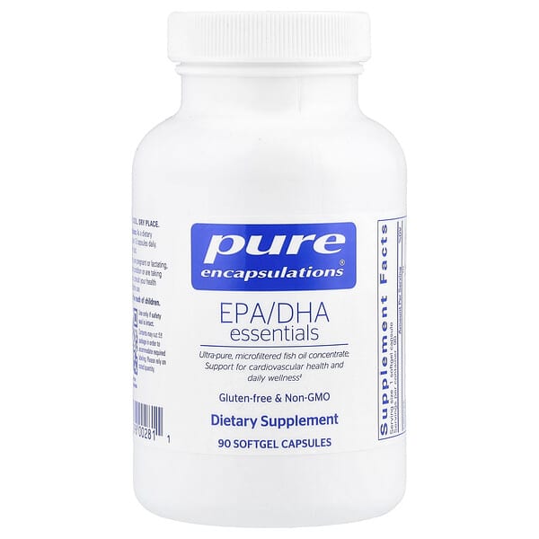 Pure Encapsulations EPA/DHA Essentials, 90 Softgel Capsules