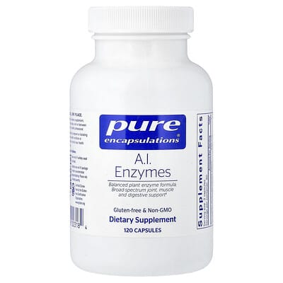 Pure Encapsulations, A.I. Enzymes, 120 Capsules