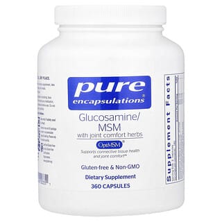 Pure Encapsulations, Glucosamine MSM with Joint Comfort Herbs, 360 Capsules
