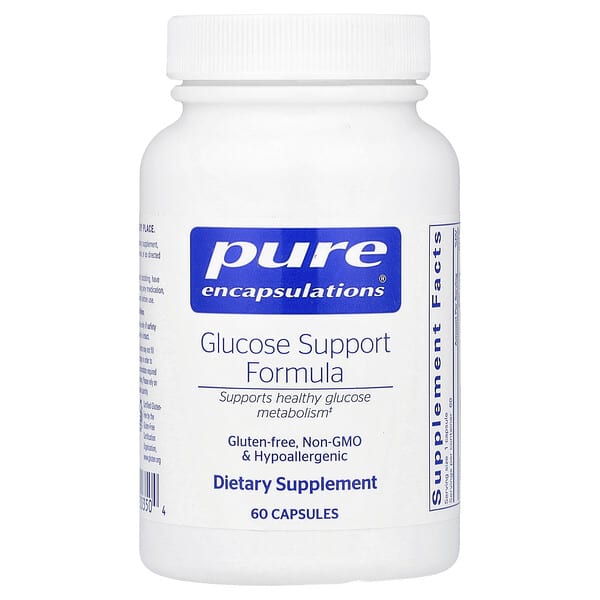 Pure Encapsulations, Glucose Support Formula, 60 Capsules — product photo 1