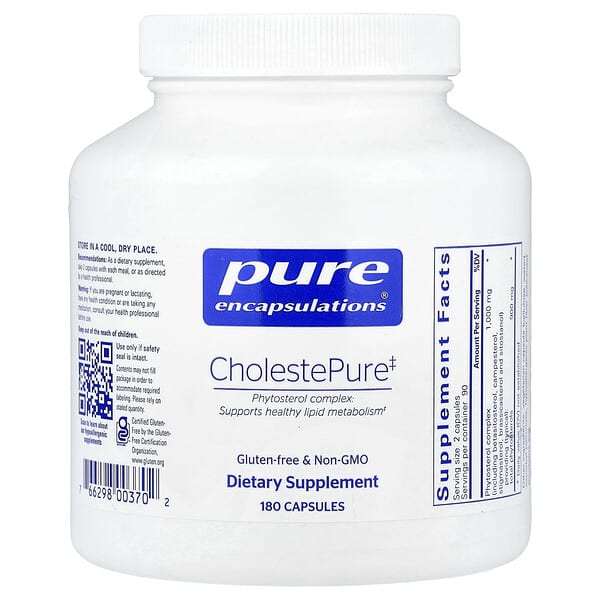 Pure Encapsulations, CholestePure, 180 Capsules — product photo 1