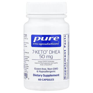Pure Encapsulations, 7-Keto® DHEA, 50 mg, 60 Capsules