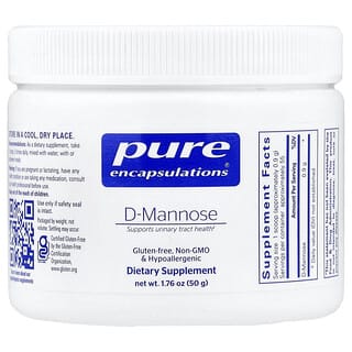 Pure Encapsulations, D-Mannose Powder, 1.76 oz (50 g)