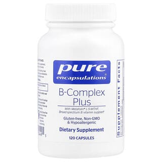 Pure Encapsulations, B-Complex Plus, 120 Capsules