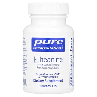 Pure Encapsulations, L-teanina, 120 cápsulas